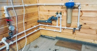 Разводка труб в частном доме в Муравленко – водоснабжение, отопление, канализация от 2109 руб.